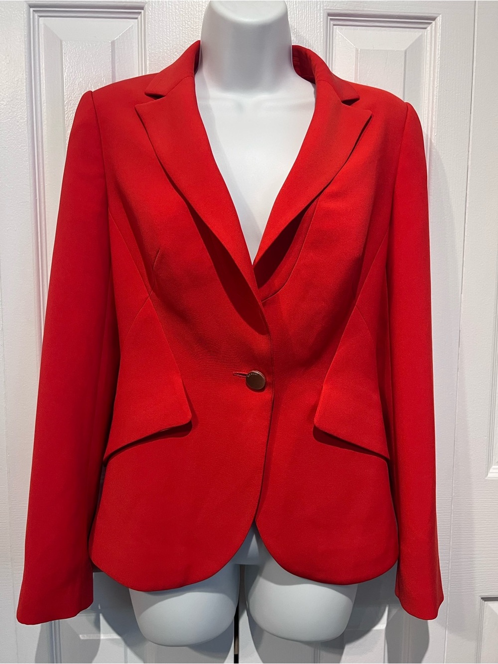 Ted Baker London Aniita Red Lined Blazer Size 0 (XS)